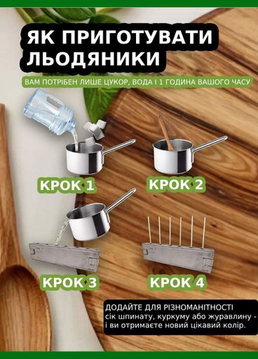 Форма для приготування льодяників, карамелі та цукерок із шоколаду «Зайчик, Пінгвін, Слон, Рибка, Півник, Ведмедик», ХЕАЗ Сріблястий 85992 (1646252)
