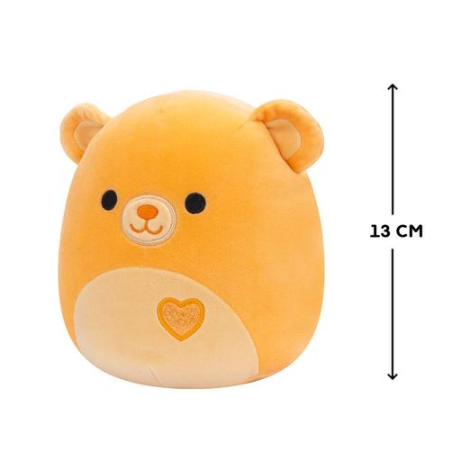 М'яка іграшка SQUISHMALLOWS Ведмідь Чемберлен SQVA00849 13 см Помаранчевий (1646376)