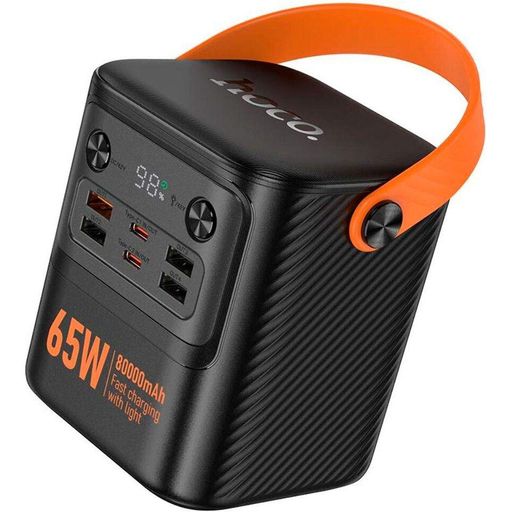 Внешний аккумулятор Hoco J152 Pro Balance 80000mAh 65W Black (652100) [155755] (1646787)