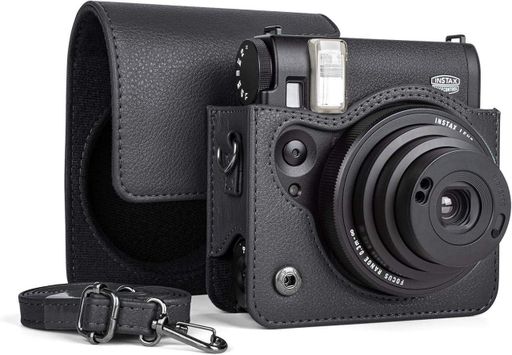 Подарочный набор Камера Fujifilm Instax Mini 99, Фотобумага 20шт, Чехол, Фотоальбом на 108 фото Черный (1647656)