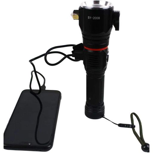 Фонарик DK SY-2008 Black [155756] (1652829)