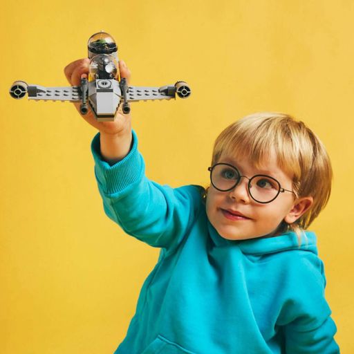 Конструктор LEGO Star Wars Зоряний винищувач N-1 Мандо й Ґроґу, 92 деталі, від 4 років (75410)