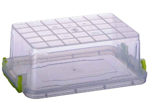 Контейнер AL-PLASTIK 2,2л "Elit №02" плоский (1656498)