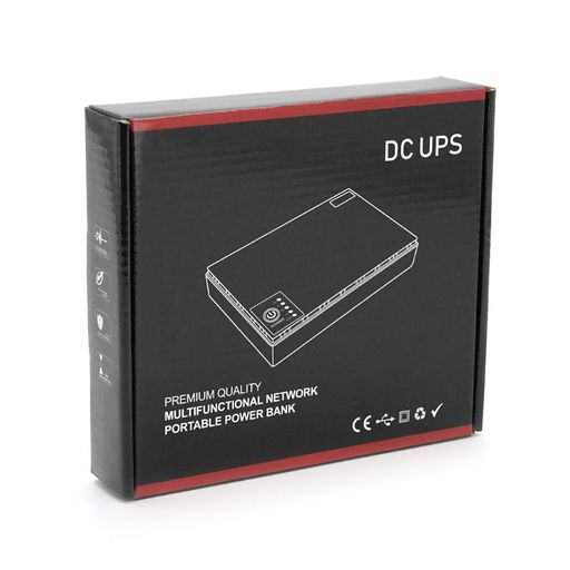 UPS-18W для роутеров/коммутаторов/PON/POE-430, 5//9/12V, 1/2A, Li-ion 8800MAh, Black, BOX Voltronic (1659824)
