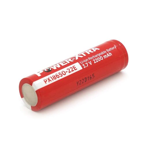 Аккумулятор Li-ion Power-Xtra 18650 2200mAh 3.7V, Red PX18650-22R (1659985)