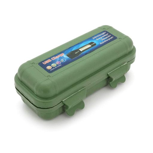 Фонарик 511COB, 3WLED+COB, CREE Q5, Zoom, 3 режима, алюминий, встроенный аккум, USB кабель, 98х24х20, Box Voltronic YT-511COB (1660045)