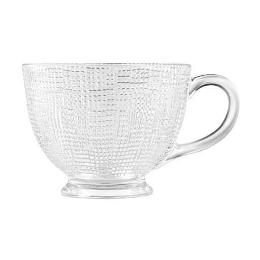 Чашка Ardesto Ice, стекло, прозрачная, 400 мл (AR5041)