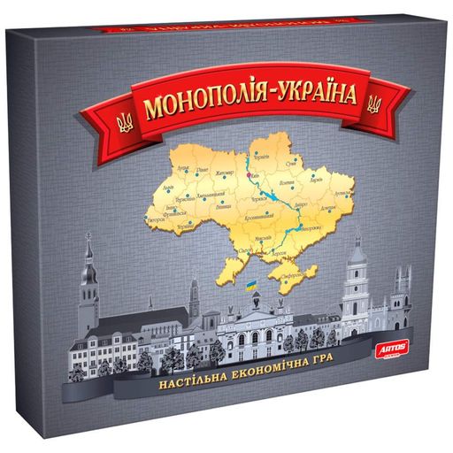 Настільна гра "Монополія Україна" 0734ATS укр. мовою (1663115)