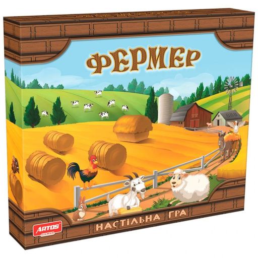 Детская настольная игра "Фермер" 0758 от 6 лет (1663116)