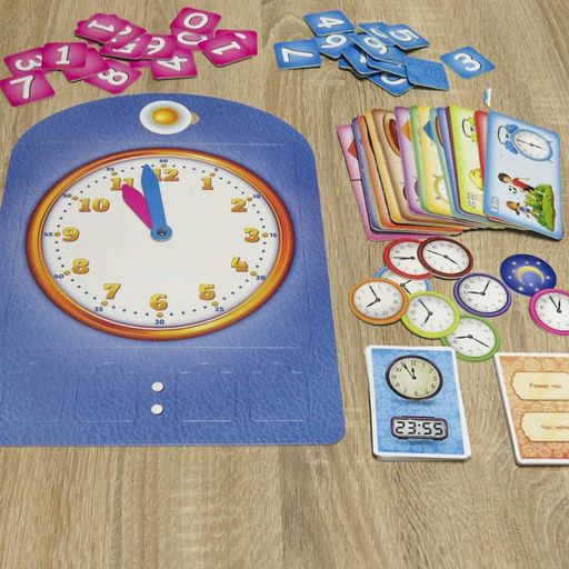 Детская развивающая игра "Тик-Так" 0819 первые часы (1663121)