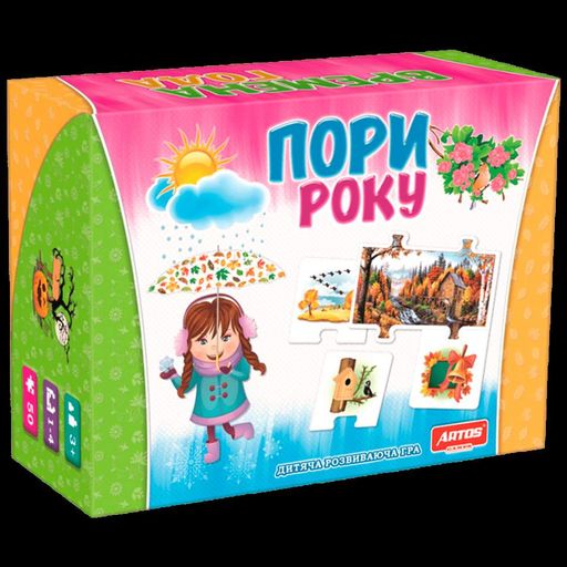Настольная игра Времена года 0567 от 3 лет Artos Games (1663123)