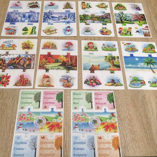 Настольная игра Времена года 0567 от 3 лет Artos Games (1663123)