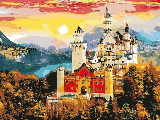 Картина за номерами. Art Craft Осінній замок 10602 Art Craft (1663278)