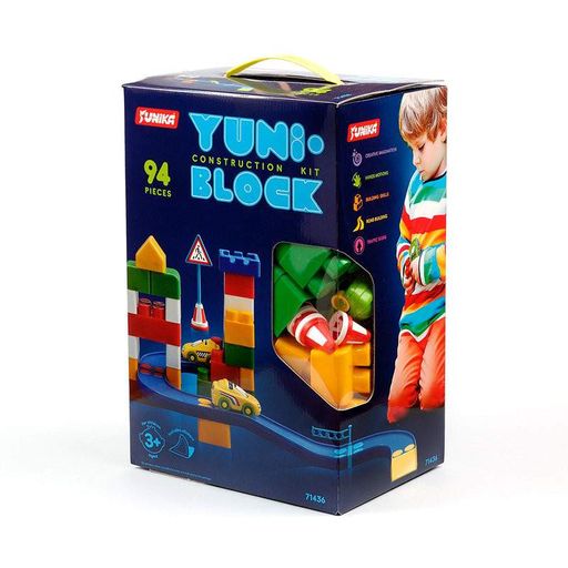 Конструктор дитячий "YUNI-BLOK" 71436, 94 деталей (1663287)