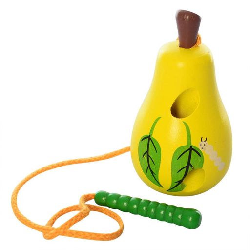 Детская развивающая игрушка Шнуровка MD 0494 деревянная Груша Limo Toy (1663457)