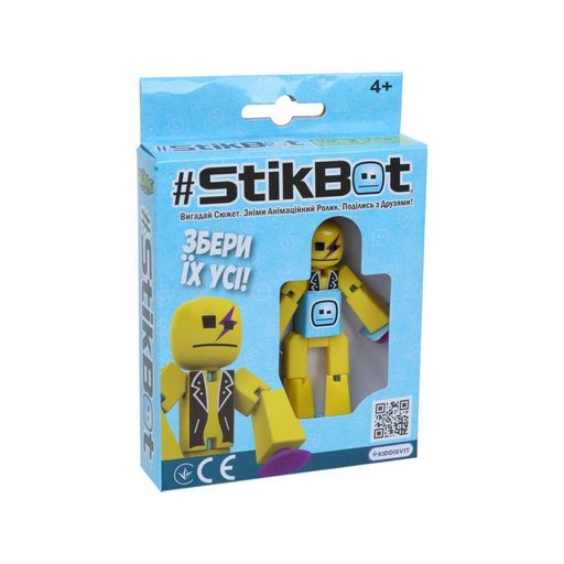 Фигурка для анимационного творчества Рокер Stikbot TST616-23UAKDRO Stikbot (1663609)