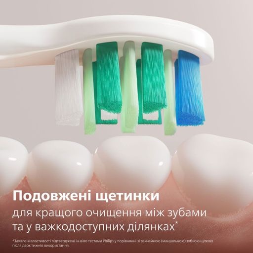 Насадки для зубної щітки PHILIPS Sonicare HX9004/87 i InterCare білі, 4 шт