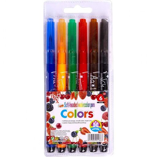 Набор фломастеров 6 цветов "Colors" 1818-6 (1663806)