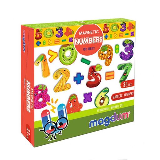 Детский набор магнитов Цифры ML4031-38 EN (1664079)