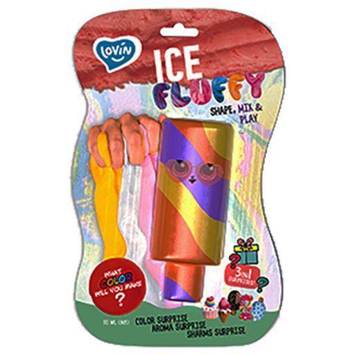 Лізун-антистрес TM Lovin Ice Fluffy ескімо 110 мл 80127 Lovin (1664737)