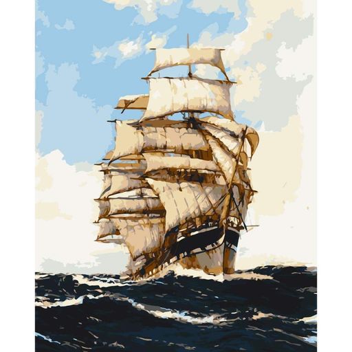 Картина за номерами Далека подорож Art Craft 10611-AC 40х50 см Art Craft (1665249)