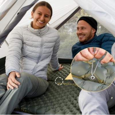 Туристический коврик Naturehike CNH22DZ018 183х58х7 см зелений (6975641888536) (1684481)