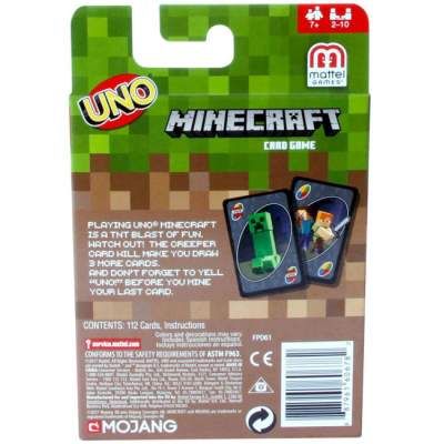 Настольная игра UNO Minecraft (FPD61) (1684683)