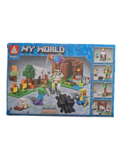 Конструктор Minecraft My World 66063-4 Крепость с садом 125 деталей (1684953)