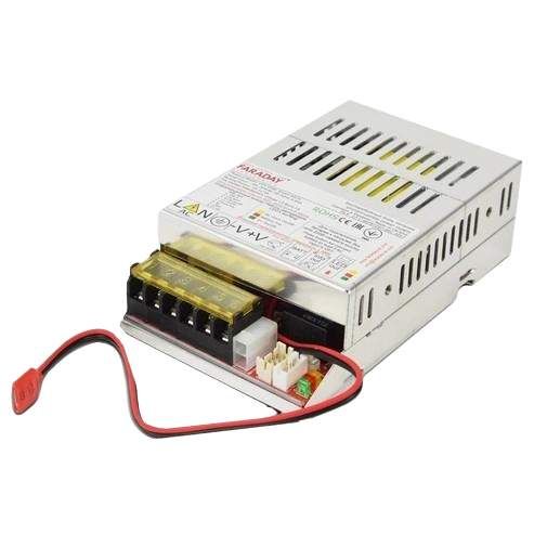 Блок бесперебойного питания Faraday Electronics ASCH ALU 14 В 3 А 55 Вт под аккумулятор 9–12 Ач на DIN-рейку (1685366)