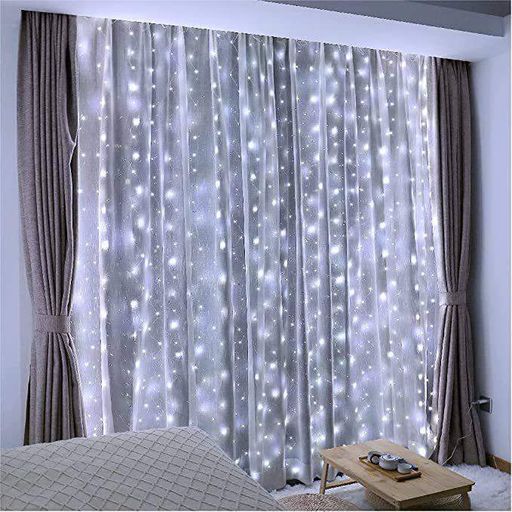 Гирлянда светодиодная от сети Штора CRT-011W 19562 3х2 м 300 LED холодная белая (1689080)