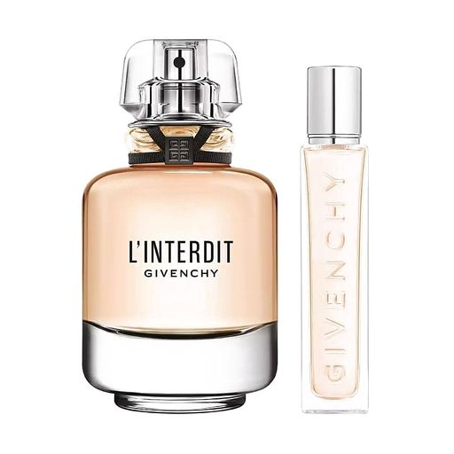 Парфюмированный набор женский Givenchy L'Interdit (парфюмированная вода, 80 мл + парфюмированная вода, 12.5 мл)