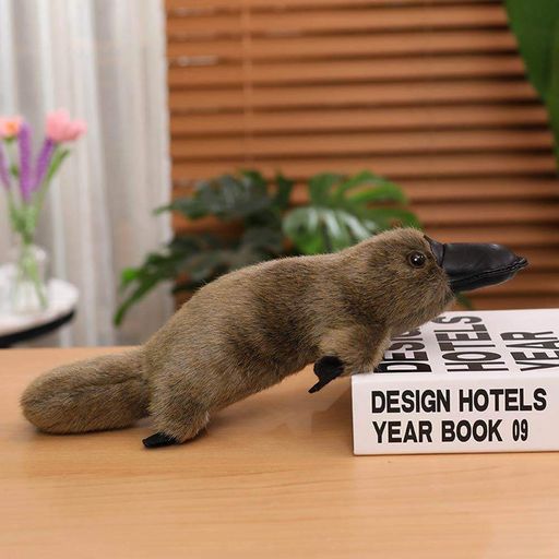 Мягкая игрушка утконос коричневый 30 см (NR0201_2) (1691785)