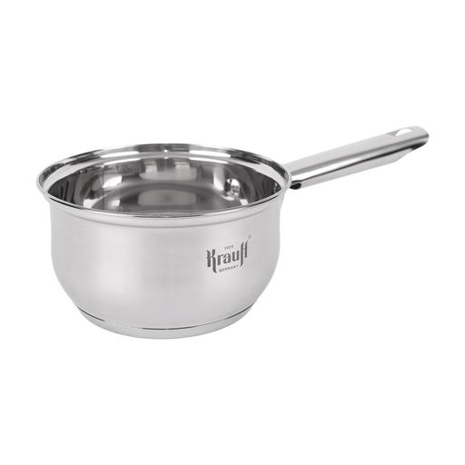 Ківш Krauff Steil зі скляною кришкою, 14 см, 1.2 л (26-238-072)