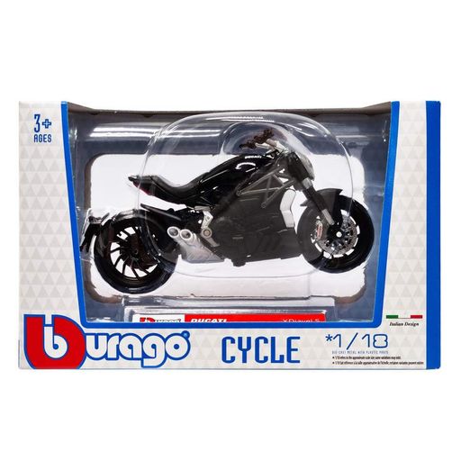 Детская модель Мотоцикла "DUCATI XDiavel S" Bburago 18-51030-8 масштаб 1:18 (1697341)