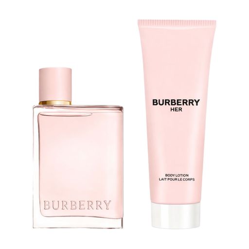 Парфюмированный женский набор Burberry Her Set (лосьон для тела, 75 мл + парфюмированная вода, 50 мл)