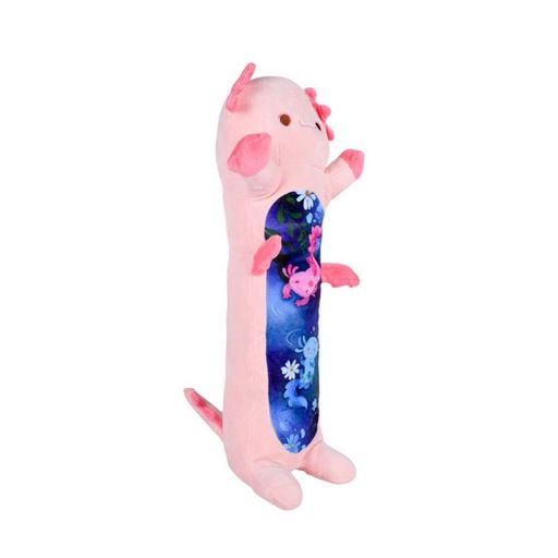 Мягкая игрушка-подушка "Аксолотль-батон" HKF2206(Pink) размер 100 см (1699731)