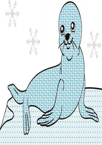 Детская водная раскраска : Экзотические животные 734012, 8 страниц (1702115)