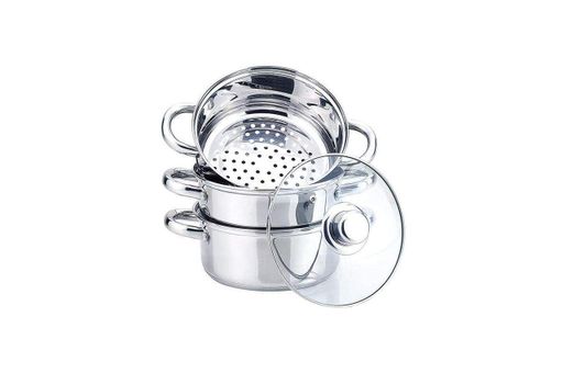 Пароварка нержавіюча Maestro 200 мм х 3 л MR-2900-20 (MR-2900-20) (1702453)