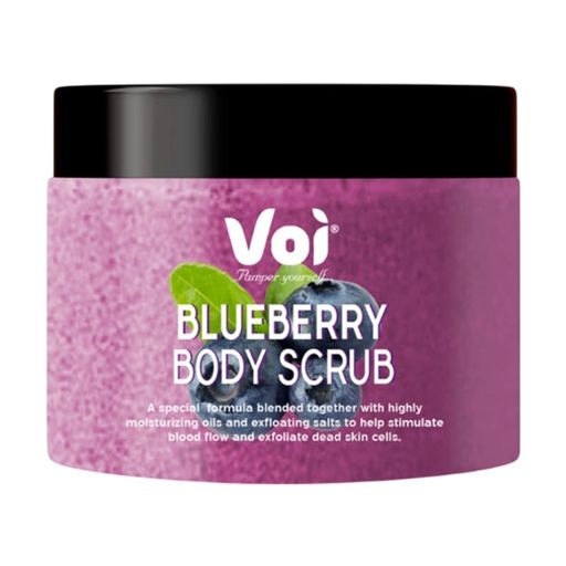 Солевой скраб для тела Voi Blueberry Body Scrub, 300 мл