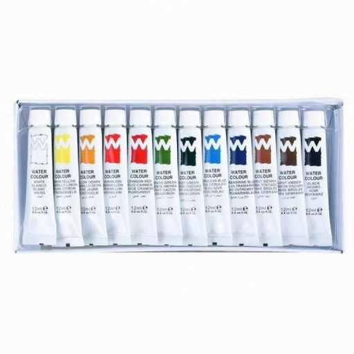 Акварельні фарби для малювання Art Rangers набір 12 кольорів у тубах по 12 ml (1704845)