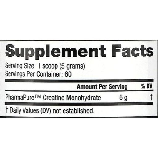 Креатин моногидрат NutraBio Creatine Monohydrate 300 g /60 servings/ Unflavored (1706281)