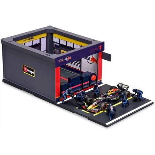 Игровой набор формулы один "Pit Pass Oracle red bull racing" Bburago 18-38453 (#1) (1707100)