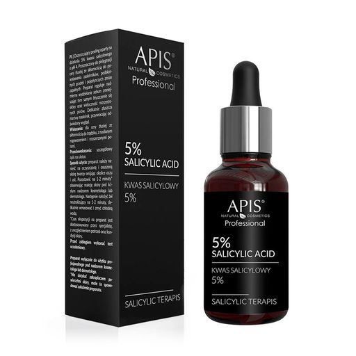 Салициловая кислота 5% Apis Natural Cosmetics Professional Salicylic Terapis Salicylic Acid 5%, 30 мл
