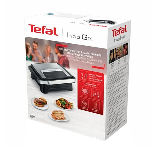Гриль прижимной Tefal Inicio Classic черный (GC271D10)