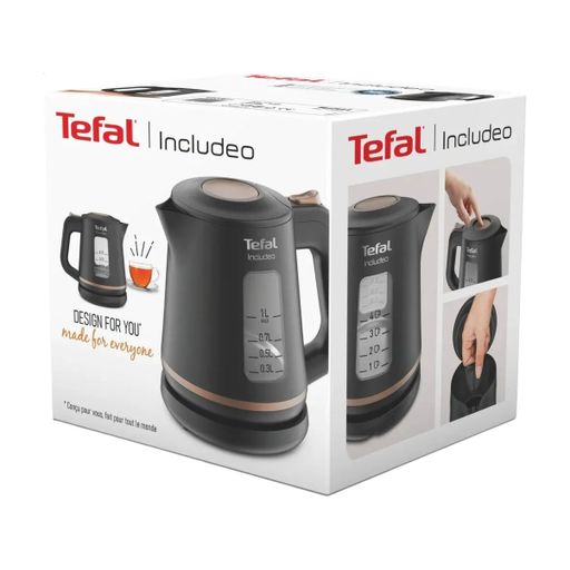 Электрочайник Tefal Includeo черный, 1л (KI533811)