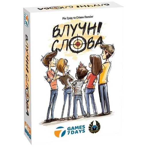 Влучні слова Карткова гра  G7D070UA 120 карток, правила гри Games7Days (1708432)