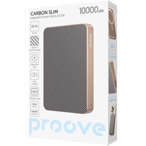 Зовнішній акумулятор Proove Carbon Slim 10000mAh 22.5W Sunflare (PBCS22110050) [158562] (1708751)
