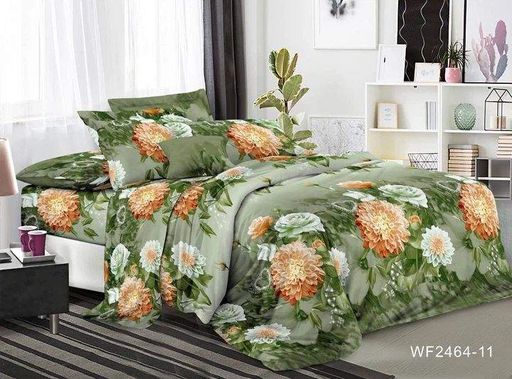 Євро комплект постільної білизни Vital - Textile Бязь 3D Premium 200х220 см (BPe-215-00) (1709013)