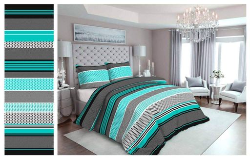 Постельное белье Бязь Голд 80% хлопок 20% полиэстер, Vital Textile евро 200х220 (BL-416-00111) (1709017)