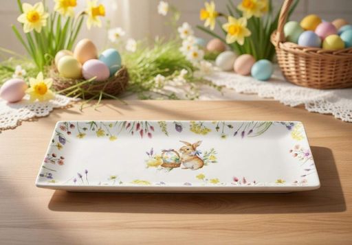 Блюдо порцелянове BonaDi Easter Melody 35х14 см (K240) (1710403)